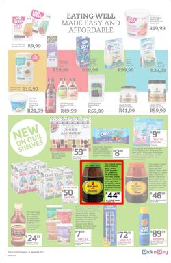 Pick n Pay Eastern Cape : Massive Birthday Savings (22 Aug - 03 Sep 2017), page 14