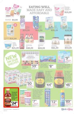 Pick n Pay Eastern Cape : Massive Birthday Savings (22 Aug - 03 Sep 2017), page 14