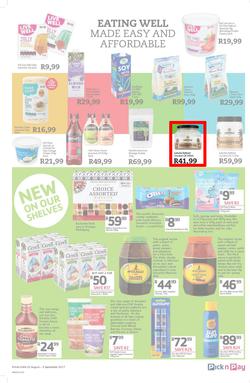 Pick n Pay Eastern Cape : Massive Birthday Savings (22 Aug - 03 Sep 2017), page 14
