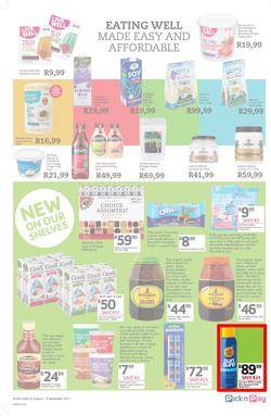 Pick n Pay Eastern Cape : Massive Birthday Savings (22 Aug - 03 Sep 2017), page 14