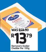 Harryson's Kosher Cheddar-Per 100g