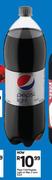 Pepsi Cola Regular Light Or Max-2Ltr Each
