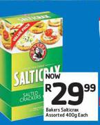 Bakers Salticrax Assorted-400gm