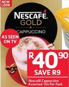 Nescafe Cappuccino Assorted-10's Per pack