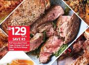 PnP Uncooked Fresh Sage, Orange Zest & Olive Oil Pork Ribeye Steak-Per Kg