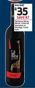 Tall Horse Shiraz, Merlot, Cabernet Sauvignon Or Pinotage-750ml