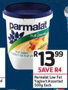 Parmalat Low fat Yoghurt Assorted-500g Each