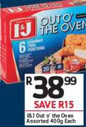 I&J out o The Oven Assorted-400g