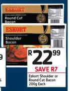 Eskort Sholder Or Round Cut Bacon-200g Each