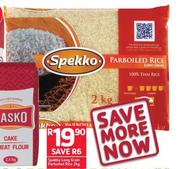 Spekko Long Grain Parboiled Rice-2Kg