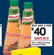 Knorr Salad Dressing Assorted-2X340ml