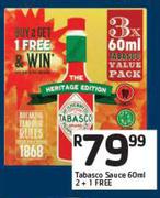 Tabasco Sauce-3X60ml