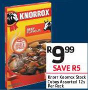 Knorr Knorrox Stock Cubes Assorted 12s