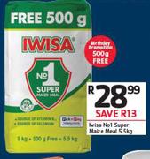 Iwisa No1 Super Maize Meal-5.5Kg
