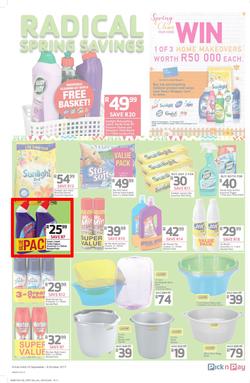 Pick n Pay Eastern Cape : Radical Rand Savers (25 Sep - 08 Oct 2017), page 6