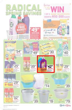 Pick n Pay Eastern Cape : Radical Rand Savers (25 Sep - 08 Oct 2017), page 6