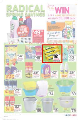 Pick n Pay Eastern Cape : Radical Rand Savers (25 Sep - 08 Oct 2017), page 6