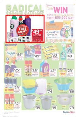 Pick n Pay Eastern Cape : Radical Rand Savers (25 Sep - 08 Oct 2017), page 6