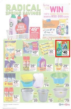 Pick n Pay Eastern Cape : Radical Rand Savers (25 Sep - 08 Oct 2017), page 6
