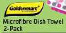 Goldenmarc Microfibre Dish Towel 2-Pack
