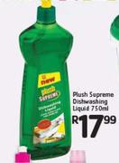 Plush Supreme Dishwashing Liquid-750ml