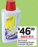 Bio Crystal Dishwashing Powder Assorted-1Kg