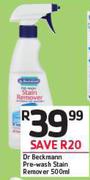 Dr Beckmann Pre-Wash Stain Remover-500ml