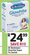 Dr Beckmann Glowhite Super 5s Sachet