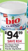 Bio Classic Triple Action Washing Powder Bucket-3Kg