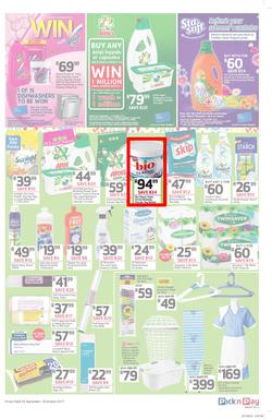 Pick n Pay Eastern Cape : Radical Rand Savers (25 Sep - 08 Oct 2017), page 9