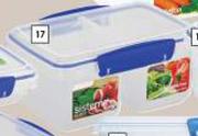 Sistema 1Ltr Split Rectangular Foodsaver