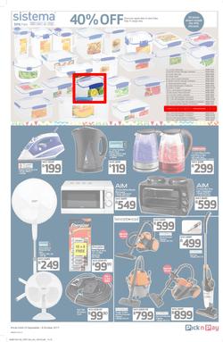 Pick n Pay Eastern Cape : Radical Rand Savers (25 Sep - 08 Oct 2017), page 10