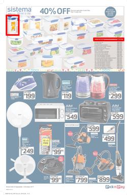 Pick n Pay Eastern Cape : Radical Rand Savers (25 Sep - 08 Oct 2017), page 10