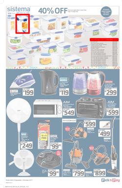 Pick n Pay Eastern Cape : Radical Rand Savers (25 Sep - 08 Oct 2017), page 10