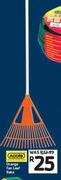 Addis Orange Fan Leaf Rake