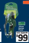 Garden Pro 205mm Ratchet Pruner