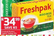 Freshpak Rooibos Tagless Teabags 80s