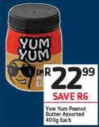 Yum Yum Peanut Butter Assorted-400gm