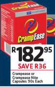 Crampease Or Crampease Nite Capsules 90s