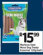 Maritons Semi Moist Dog Treats Assorted-120gm