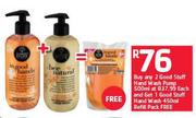 Good Stuff Hand Wash Pump 2X500ml With Free Good Stuff Hand Wash 450ml Refill Pack