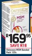 Osteoeze MSM Branded Pack-120s