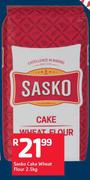 Sasko Cake Wheat Flour-2.5Kg