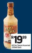 All Joy Sauce Assorted-250ml