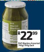 PnP Gherkins Assorted-740gm/780gm Each