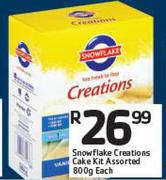 Snowflake Creations Cake Kit Assorted-800gm