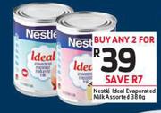 Nestle Ideal Evaporated Milk Assorted-2X380gm