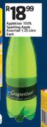 Appletise 100% Sparkling Apple Assorted-1.25Ltr