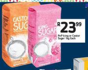 PnP Icing Or Castor Sugar-1Kg Each