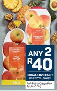 PnP Fuji Or Cripps Pink Apples-Any 2 x 1.5Kg